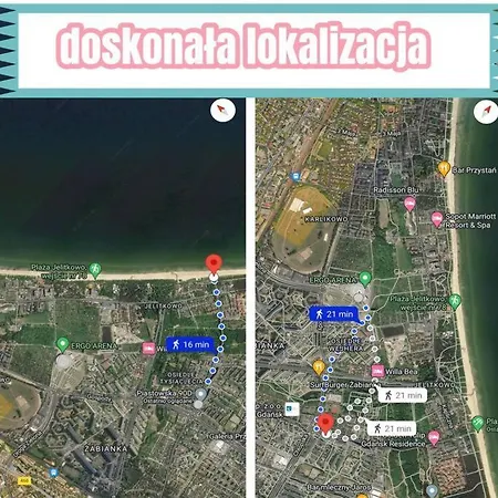 Mieszkanie Blisko Plazy W Pelni Wyposazone Gdańsk