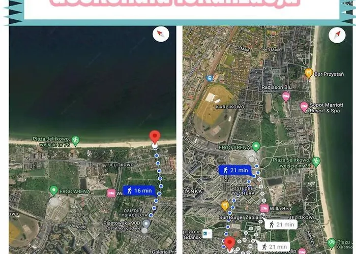 Mieszkanie Blisko Plazy W Pelni Wyposazone Gdańsk